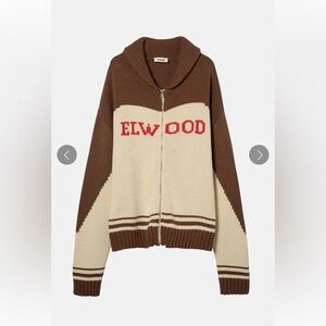 Elwood Brown and Cream Women's Sweater
